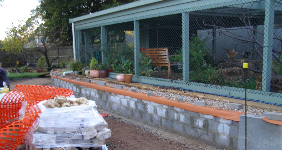 Retaining Wall @ College Park