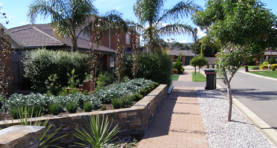 Kanmantoo Stone Garden Walling @ Clovelly Park