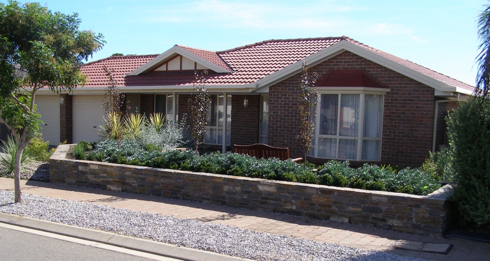 Kanmantoo Stone Garden Walling @ Clovelly Park