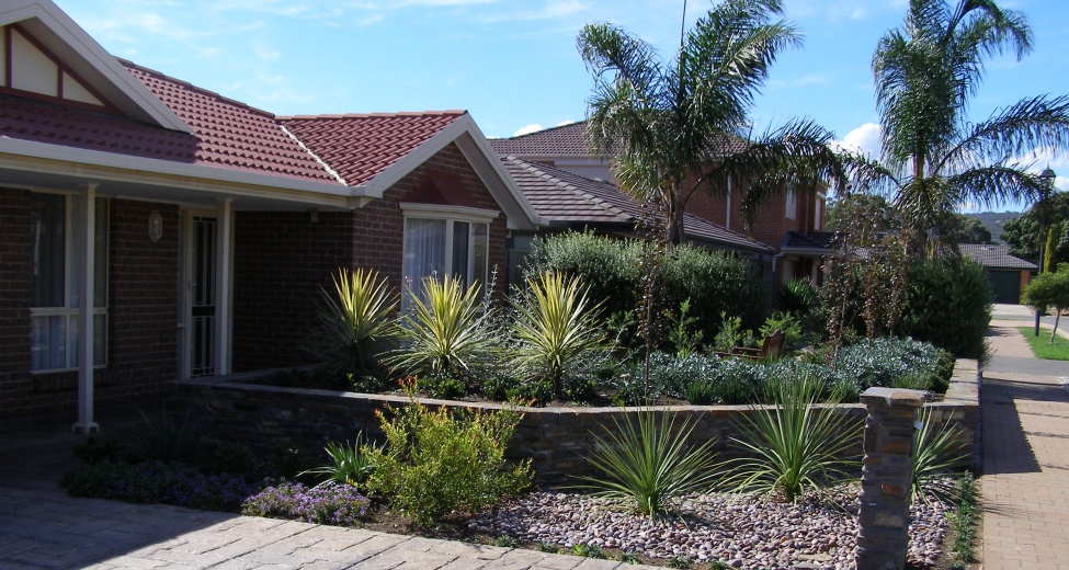 Kanmantoo Stone Garden Walling @ Clovelly Park