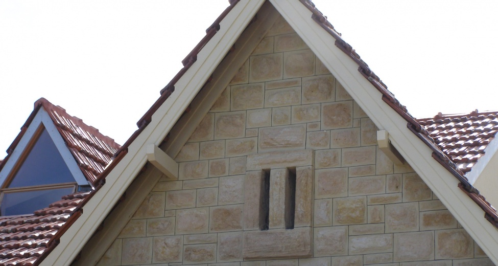 Rock Face Stone - After Steam Cleaning & Repointing